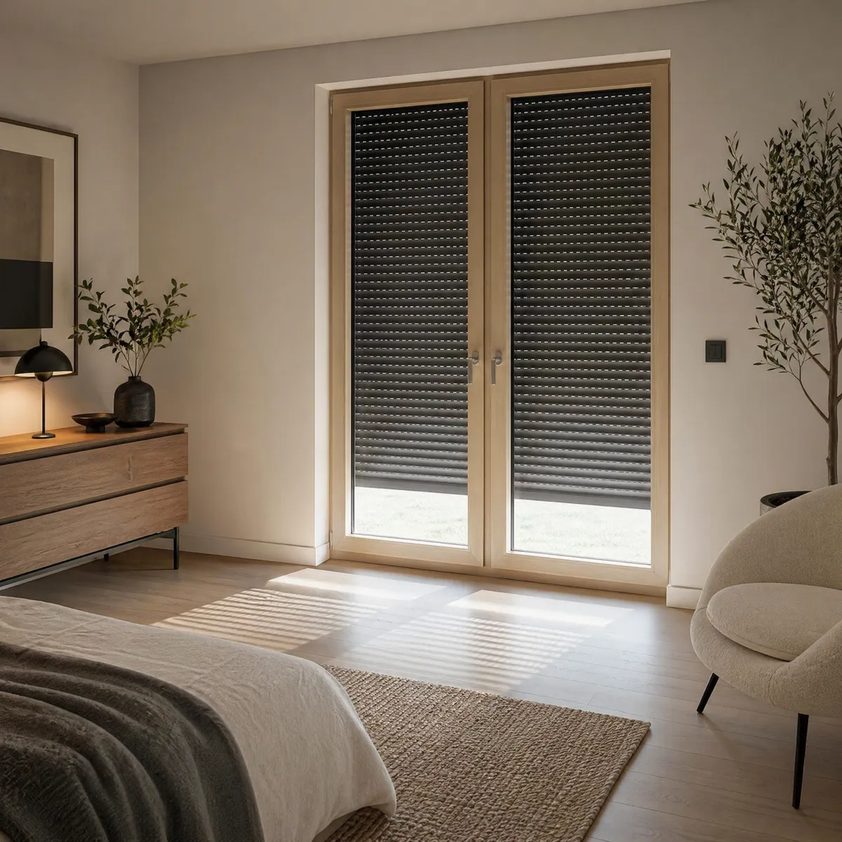 Persiana motorizada de habitación en Benidorm